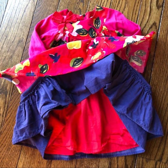 CATIMINI Designed in France, 2T Layered Dress - Picture 5 of 8